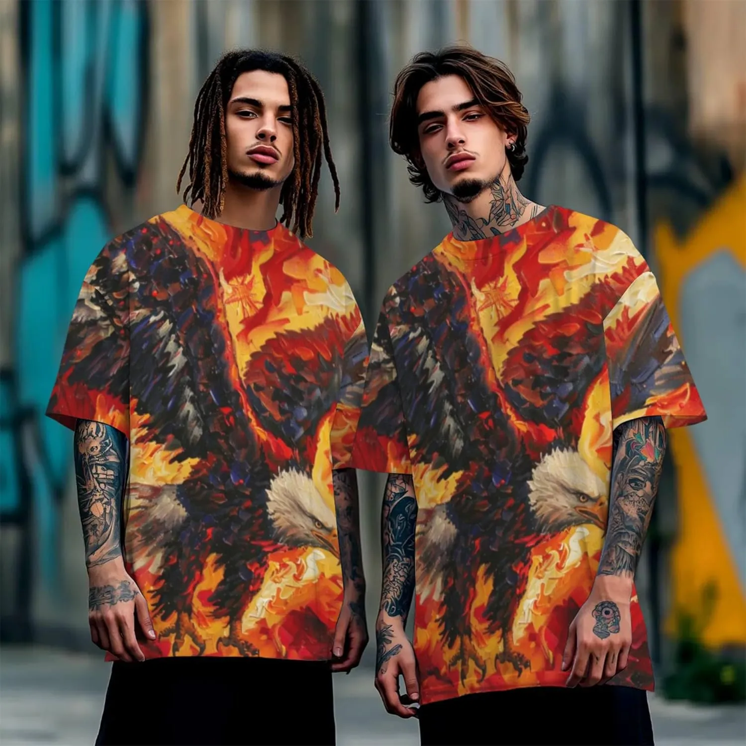 3D Printed T-Shirt, HD Graphic, Comfortable & Stylish. Breathable, Lightweight Fabric.