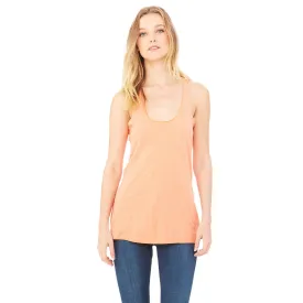 Bella   Canvas Women's Orange Triblend Racerback Tank