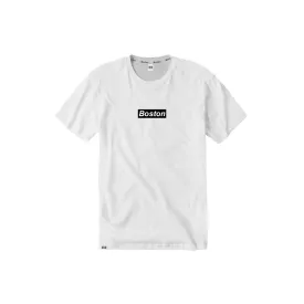 Boston Box Logo White T-Shirt
