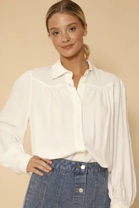 Button Down Blouse