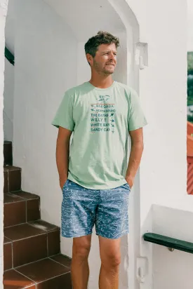 BVI Directions T-Shirt - Basil