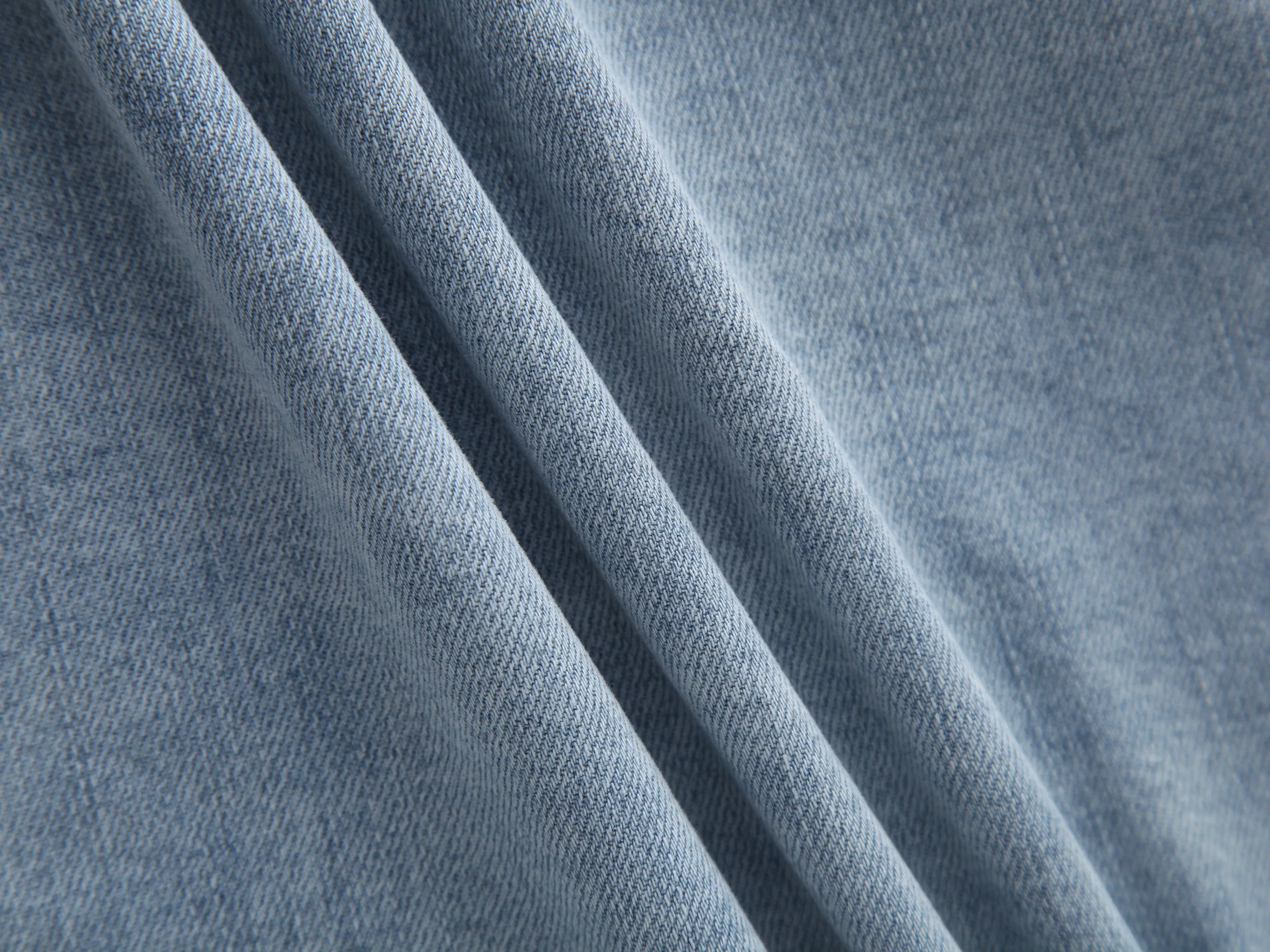Classic Denim Skirt 35"-Light Blue