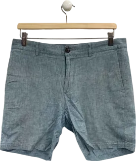 Club Monaco Blue Baxter Fit Shorts W30