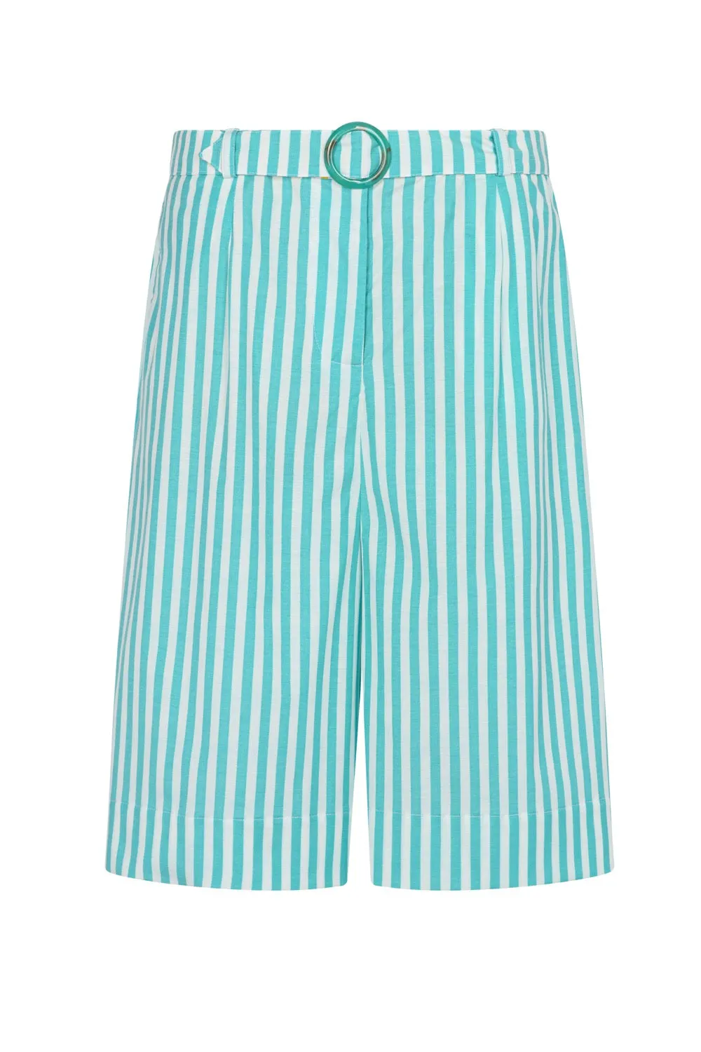 Colorblock Bermuda Shorts