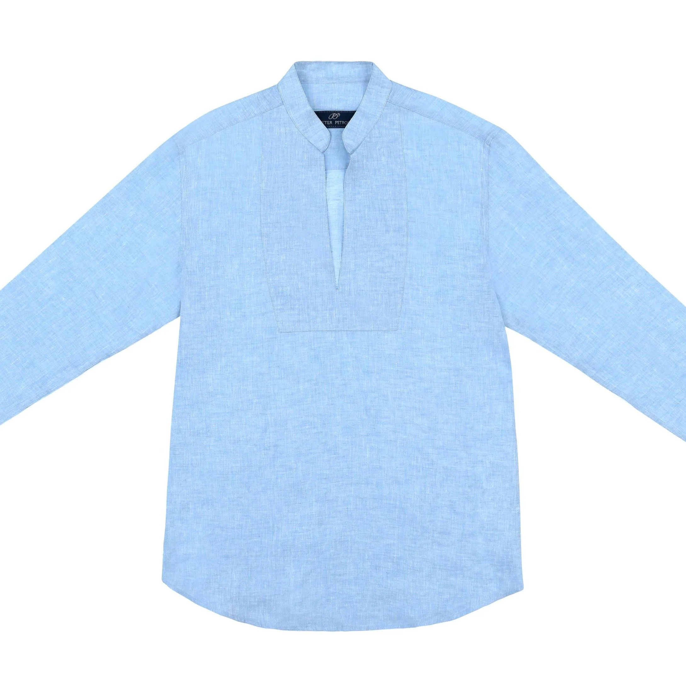 Cuba Linen Shirt - Blue