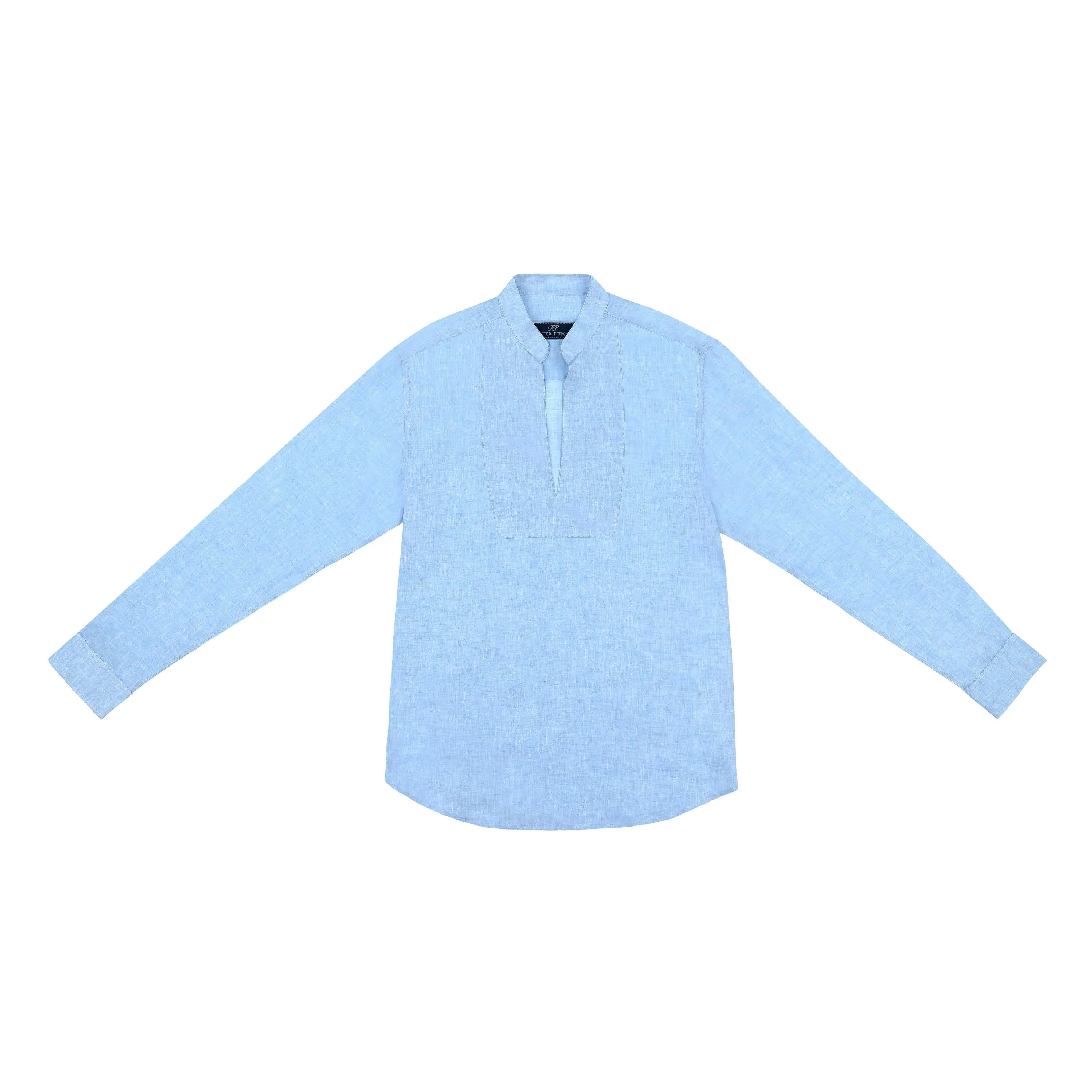 Cuba Linen Shirt - Blue