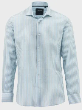 Daniel Hechter L/S Stripe Shirt - Blue