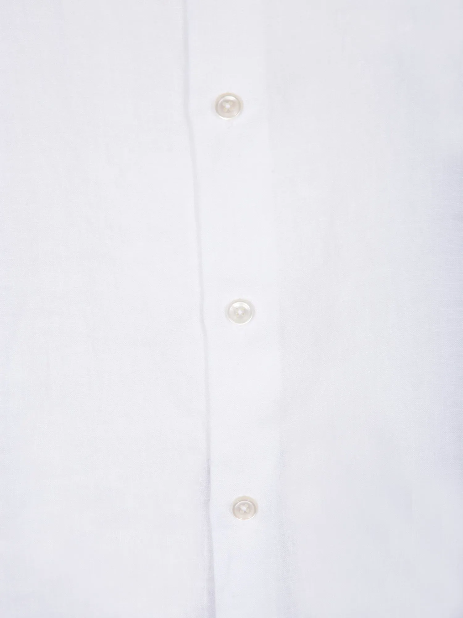 DELL'OGLIO White Linen Shirt