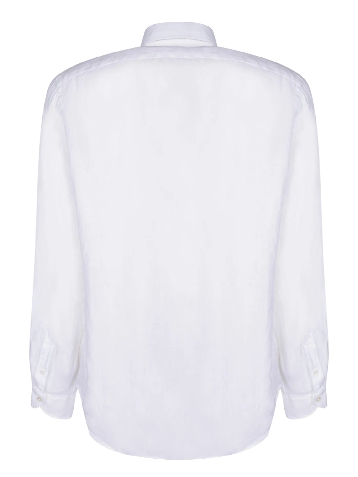 DELL'OGLIO White Linen Shirt
