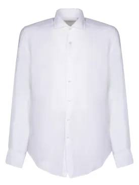 DELL'OGLIO White Linen Shirt