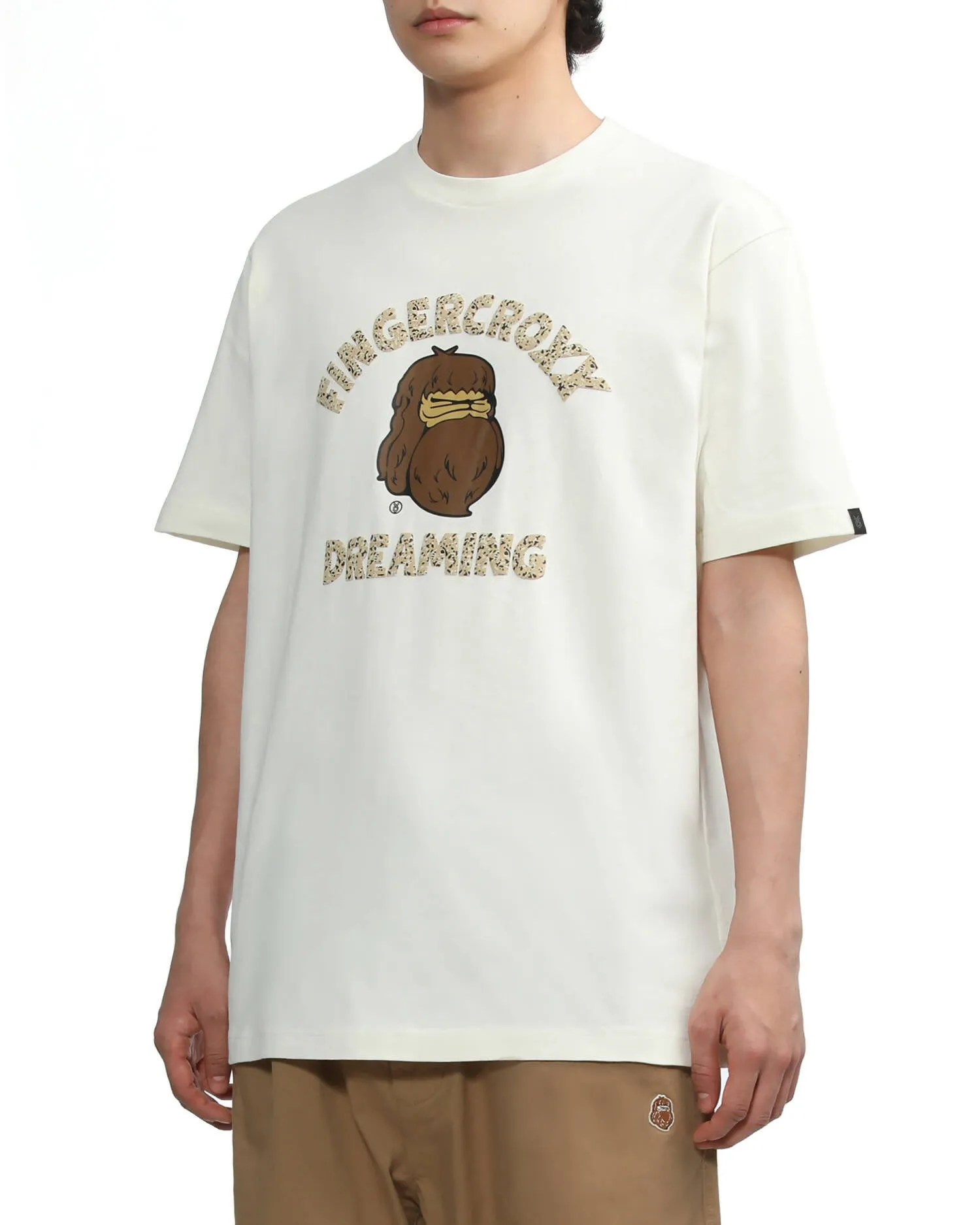 Dreaming Ivory T-shirt in Cotton Jersey