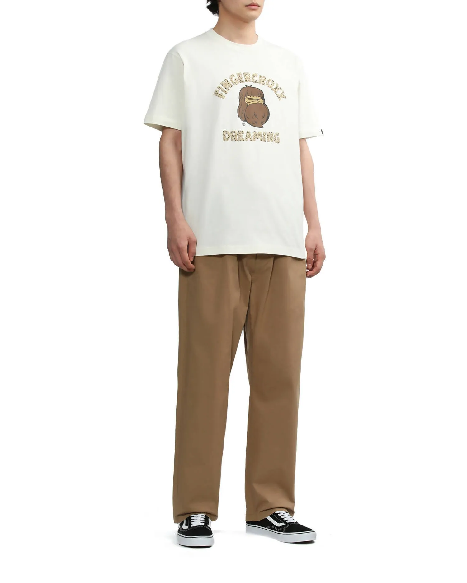 Dreaming Ivory T-shirt in Cotton Jersey