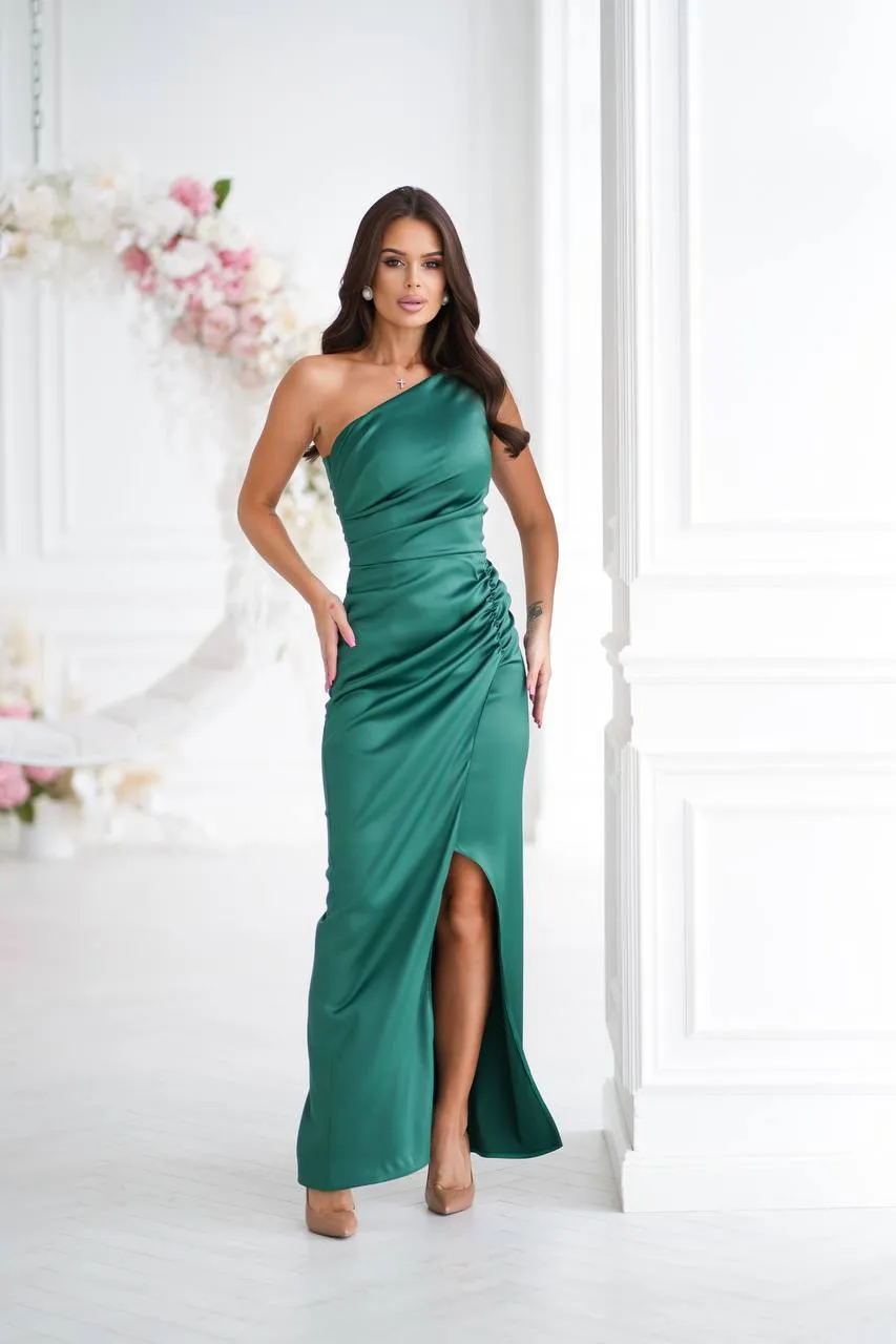 Emerald maxi dress “Serena”