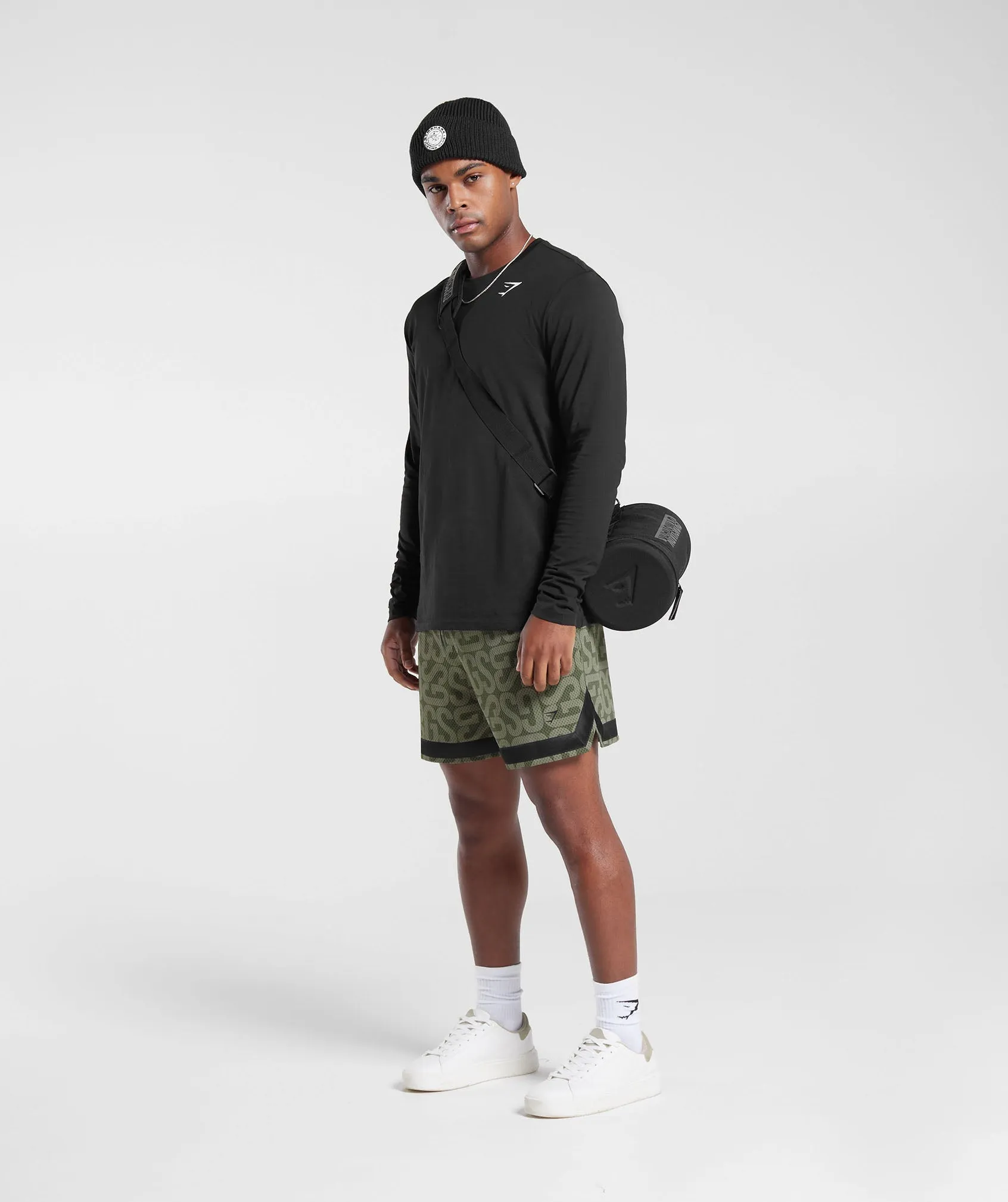 Gymshark Rest Day Shorts - Dusty Olive