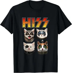 Hiss Funny Cat Lover T-Shirt