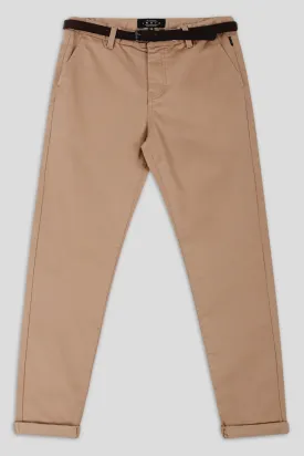 Indie Kids Cuba Stretch Chino (8-16) - Caramel