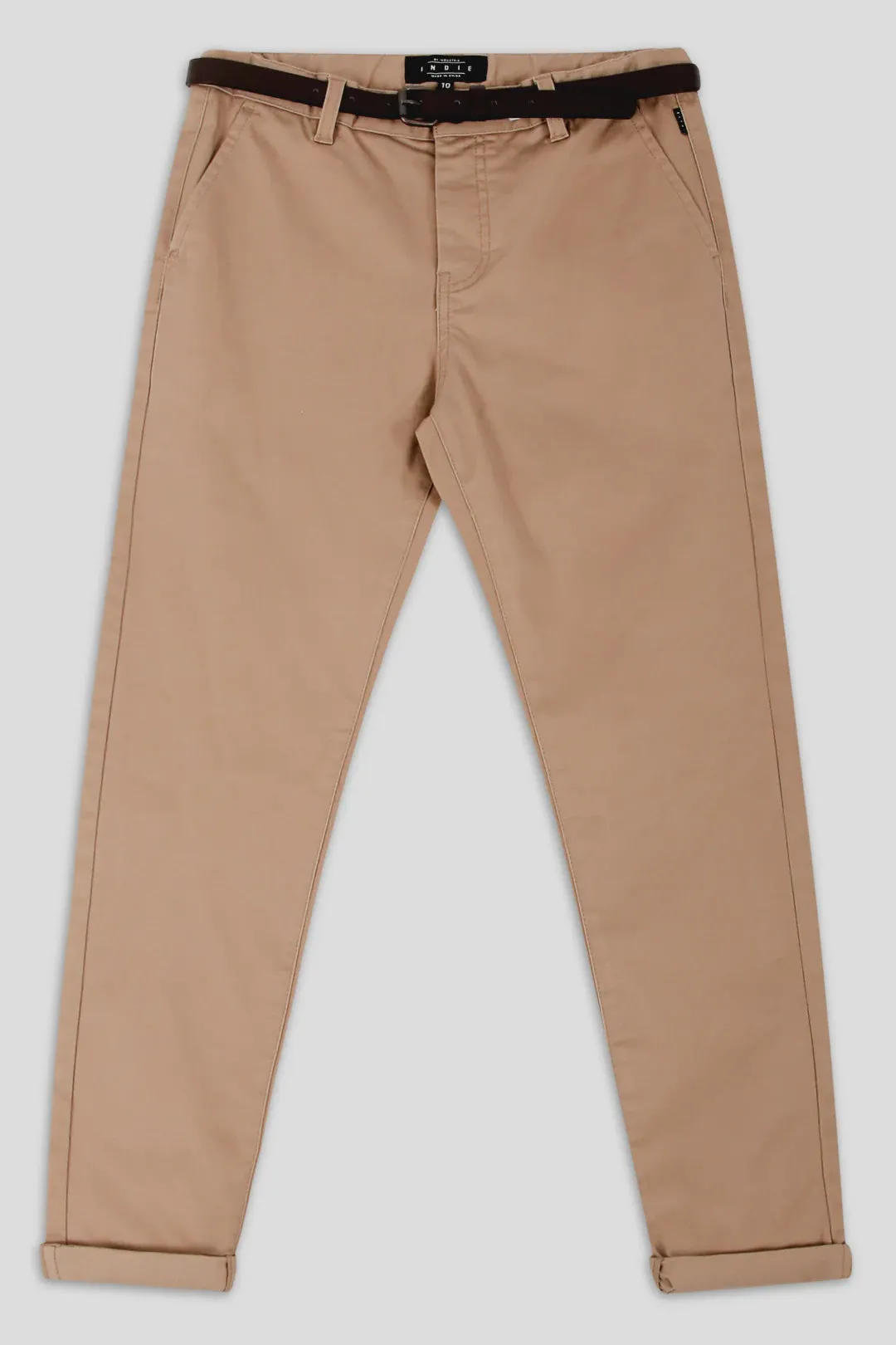 Indie Kids Cuba Stretch Chino (8-16) - Caramel