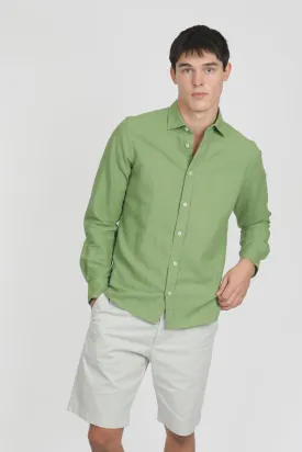 James Harper L/S Shirt - Forest