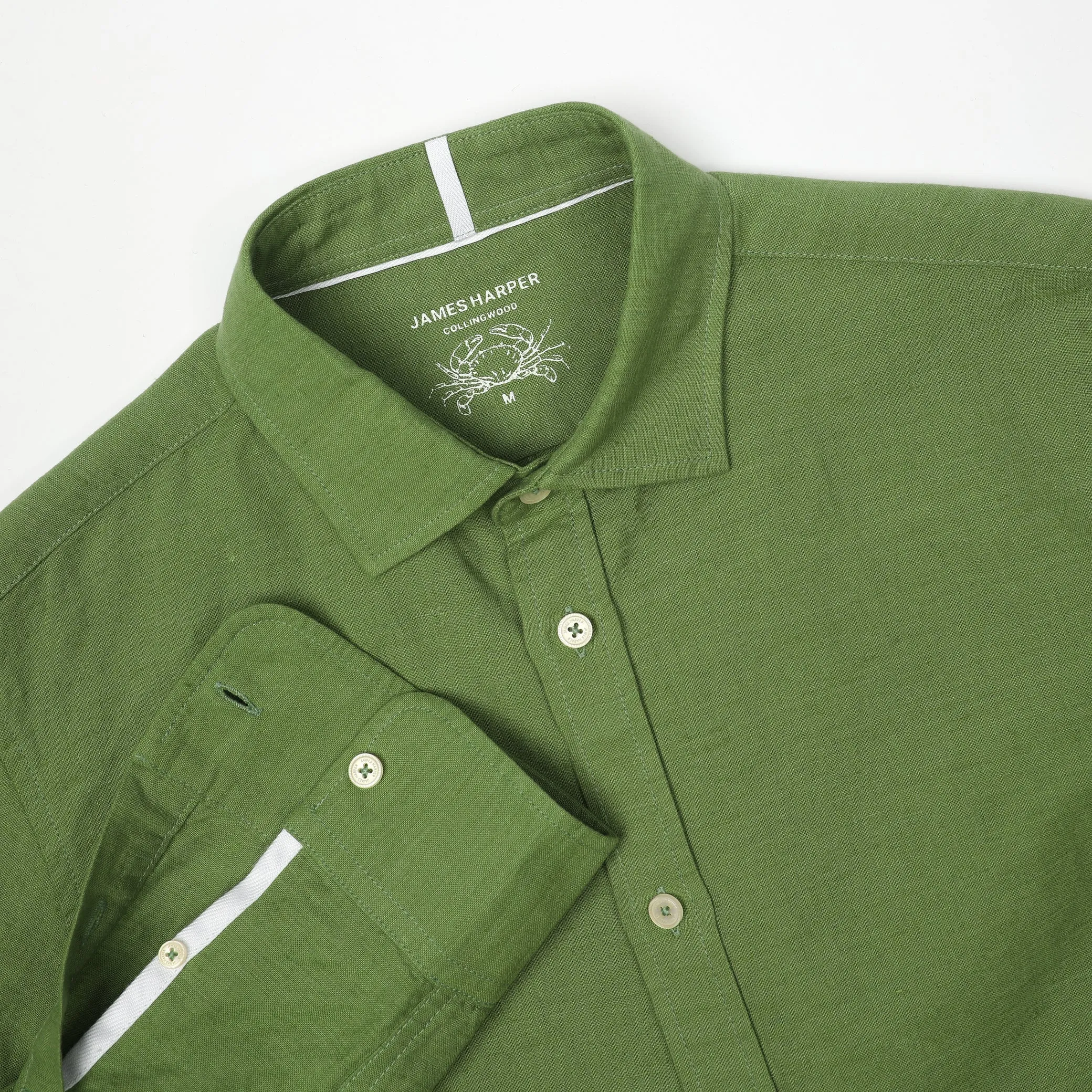 James Harper L/S Shirt - Forest