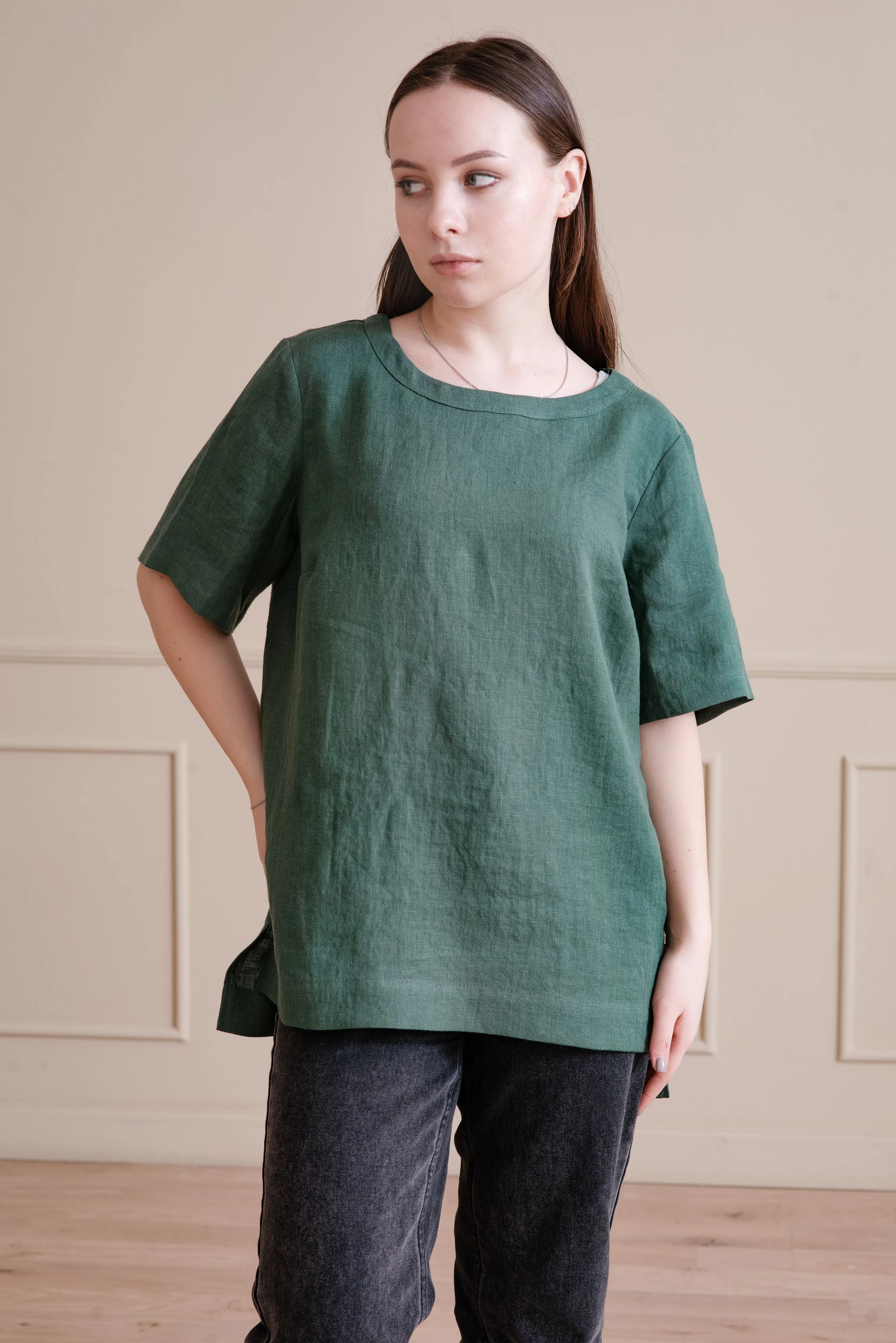 Linen t-shirt