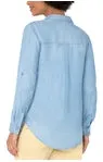 Liverpool  Button  Down Rolled Sleeve Shirt