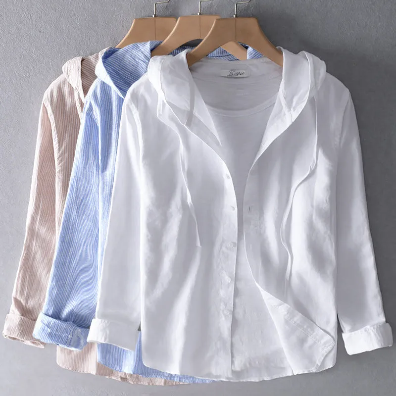 Logan Breathable Linen Shirt