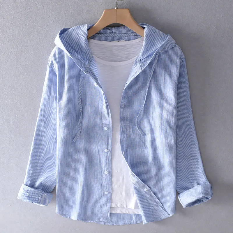 Logan Breathable Linen Shirt