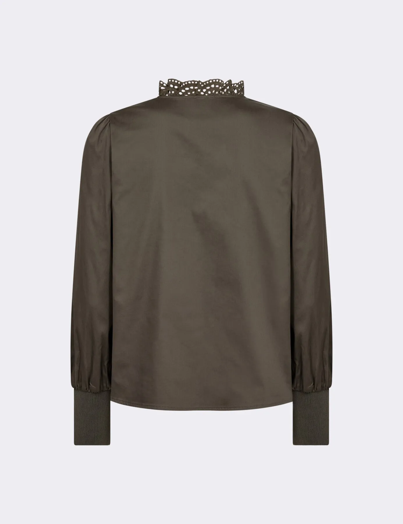 LR-ISLA SOLID 112 Blouse Brown