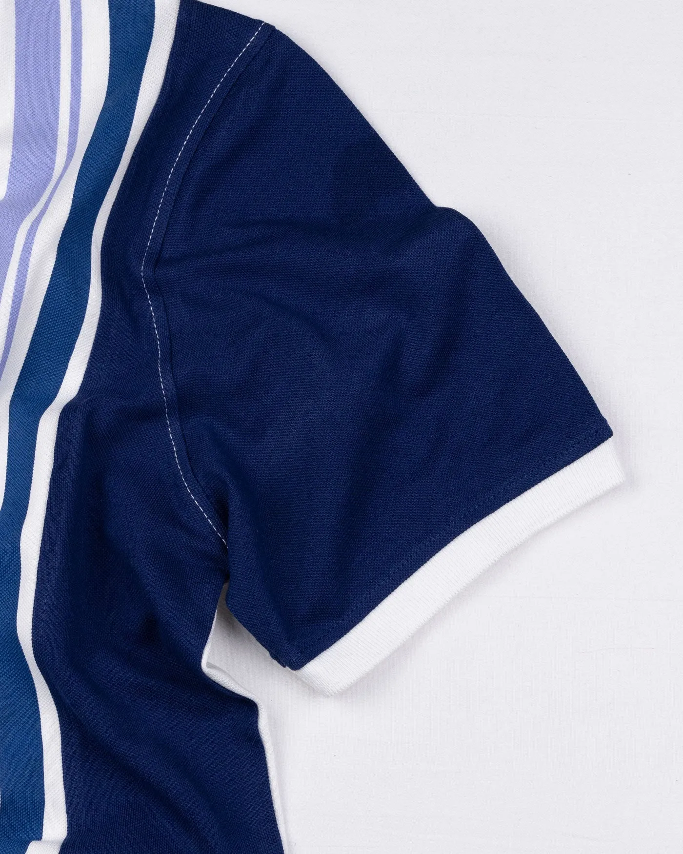 Mozitos Patroon White Stripe Cotton T-Shirt