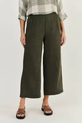 Naturals by O & J Wide Leg Pant - Licorice (GA398)