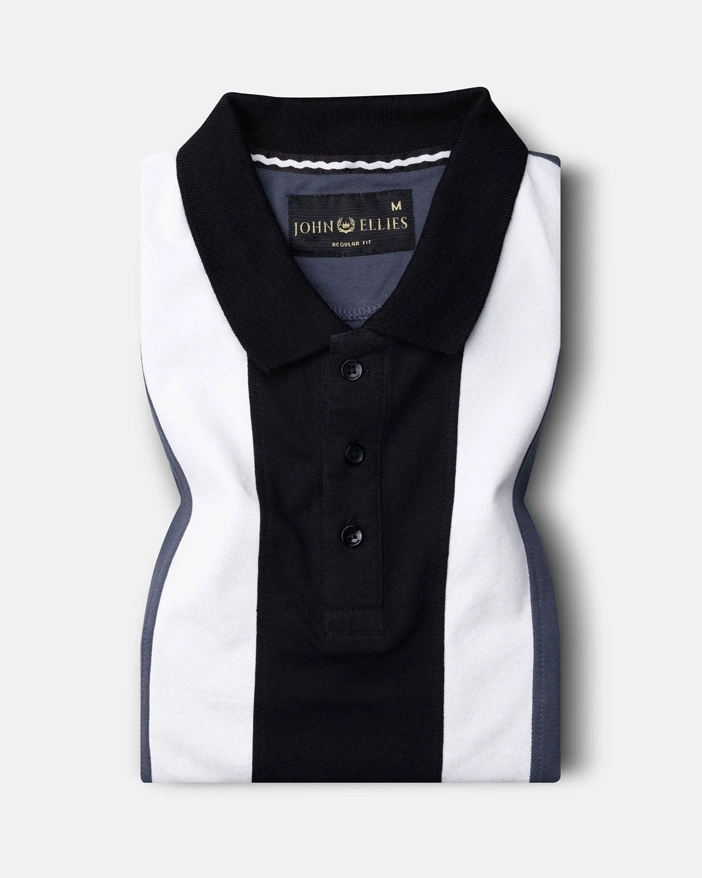 Paloma Pigeon Gray Cotton Polo T-Shirt