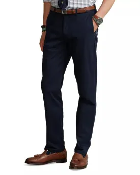Polo Ralph Lauren Mens Stretch Straight Fit Chino Pants Navy Blue 40 x 30