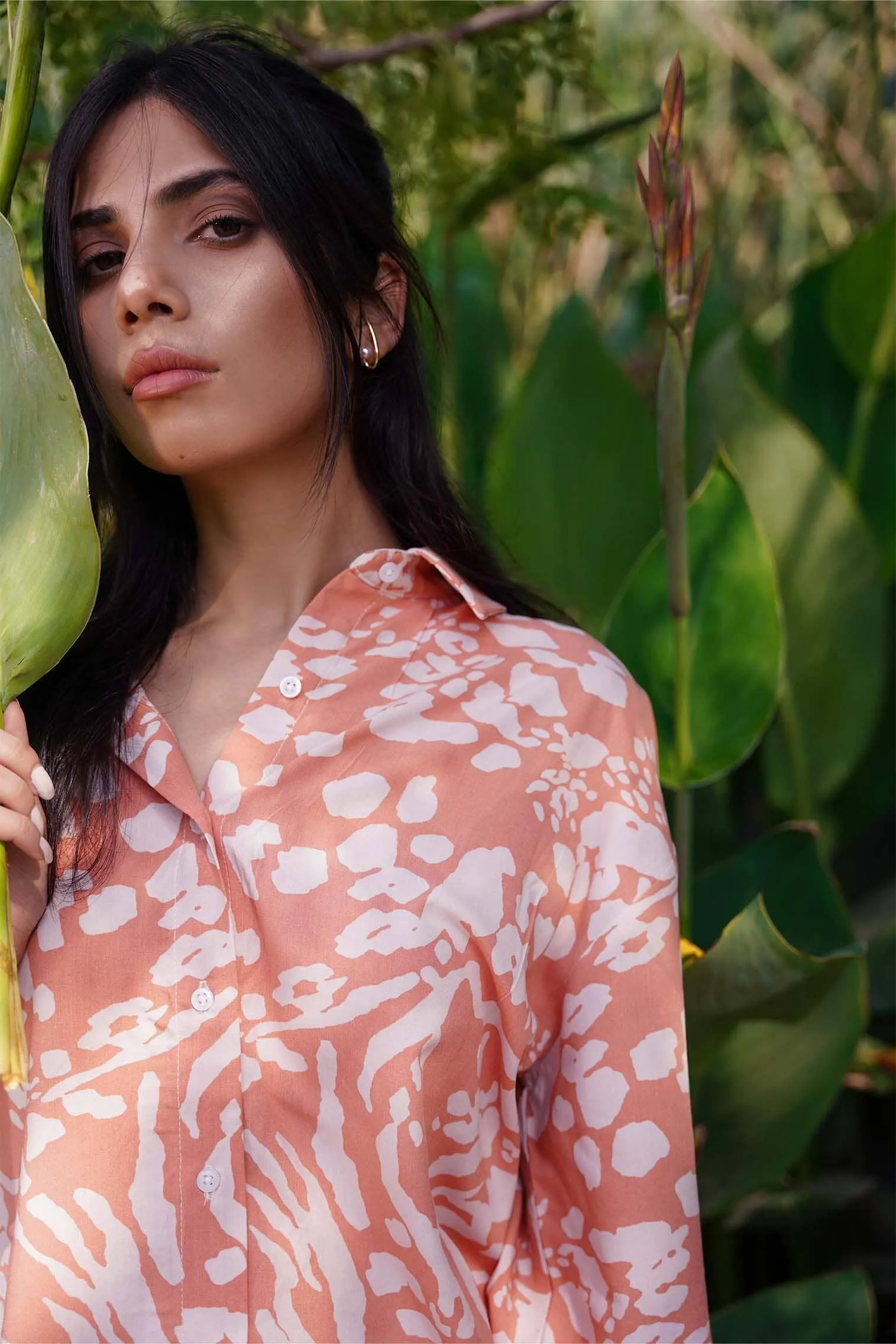 Poppy Print Shirt
