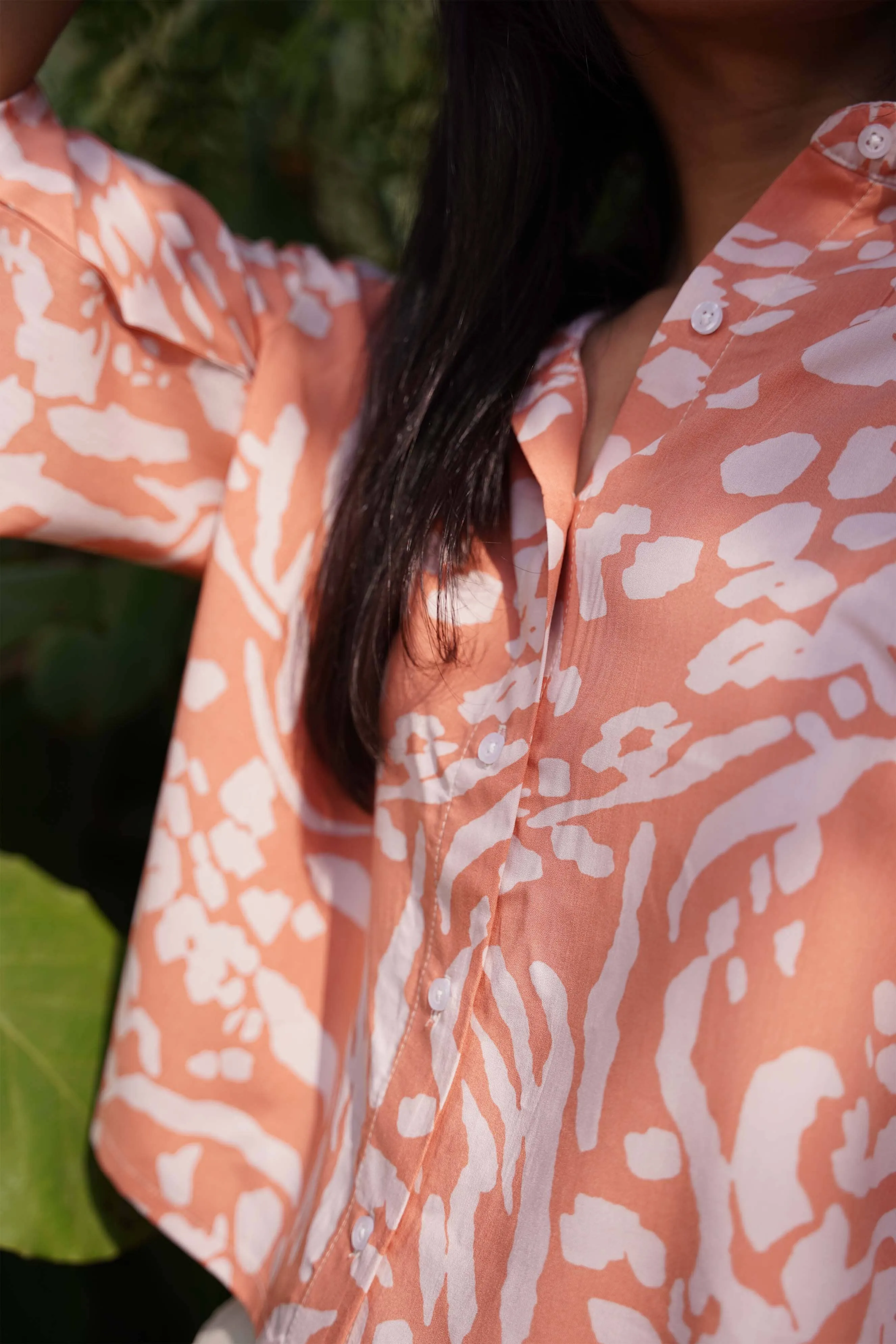 Poppy Print Shirt