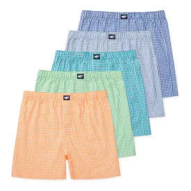 Ryan Boys Youth Woven Boxer Shorts (5-Pack)