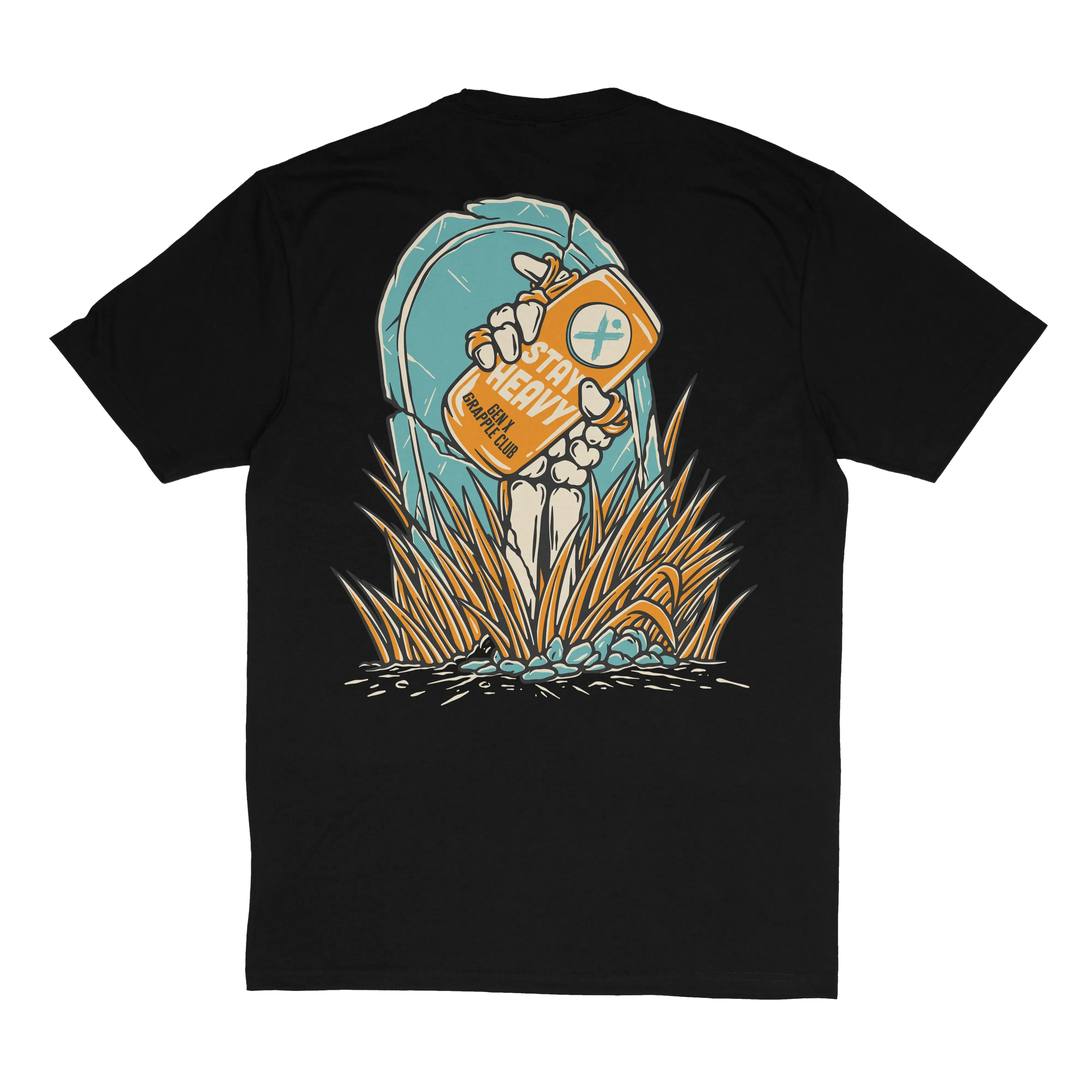 Stay Heavy 'Til the Tombstone Drops - Tri Blend T-Shirt