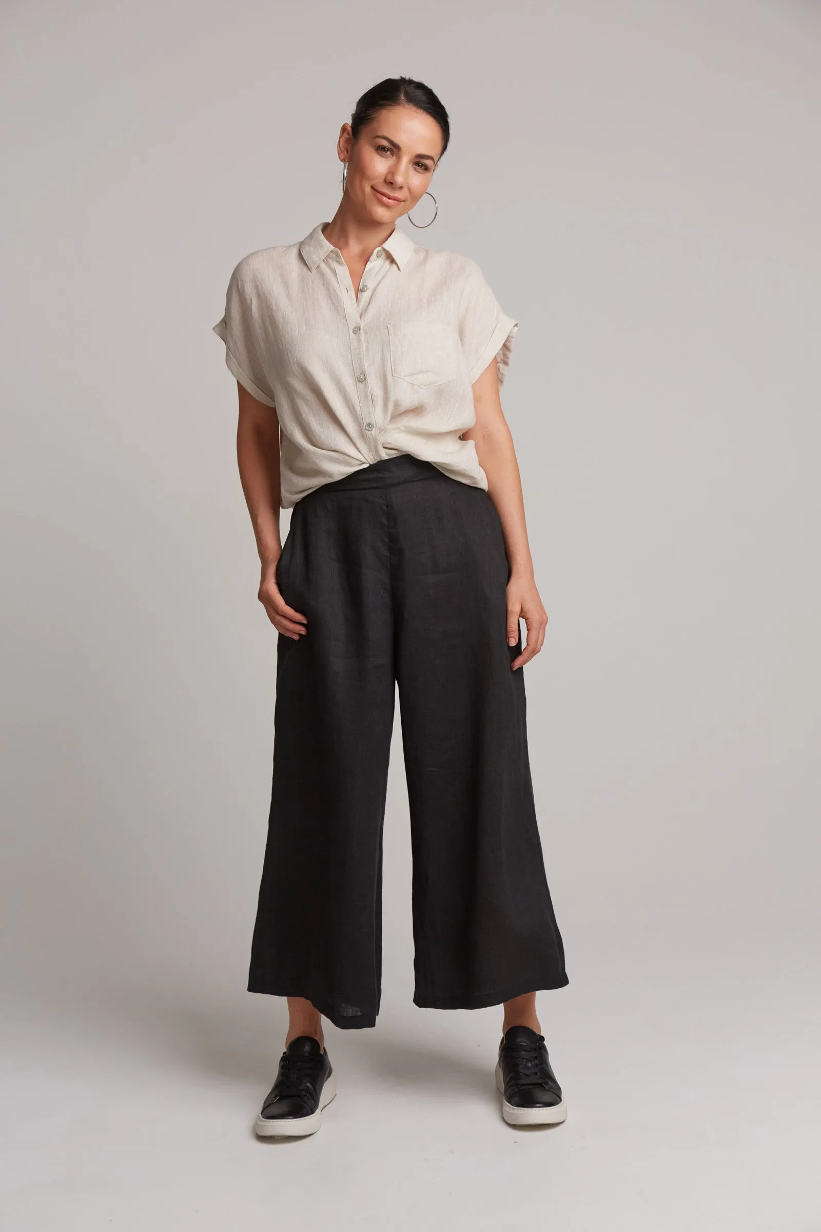 Studio Crop Pant EBONY