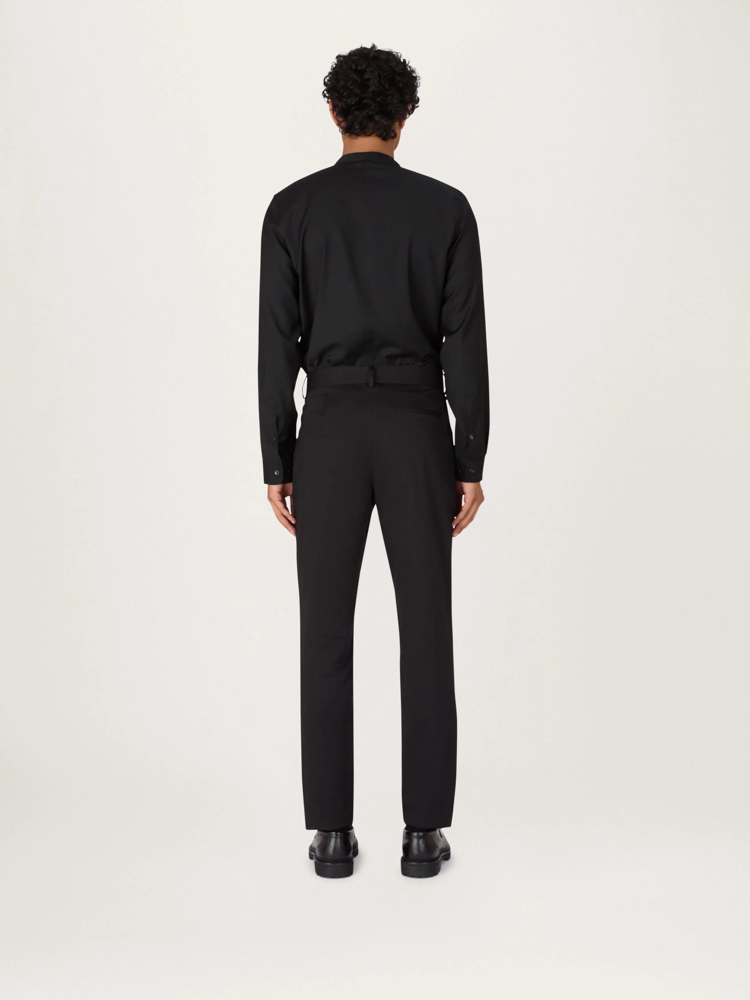 The Essential Chino || Black | Stretch Cotton