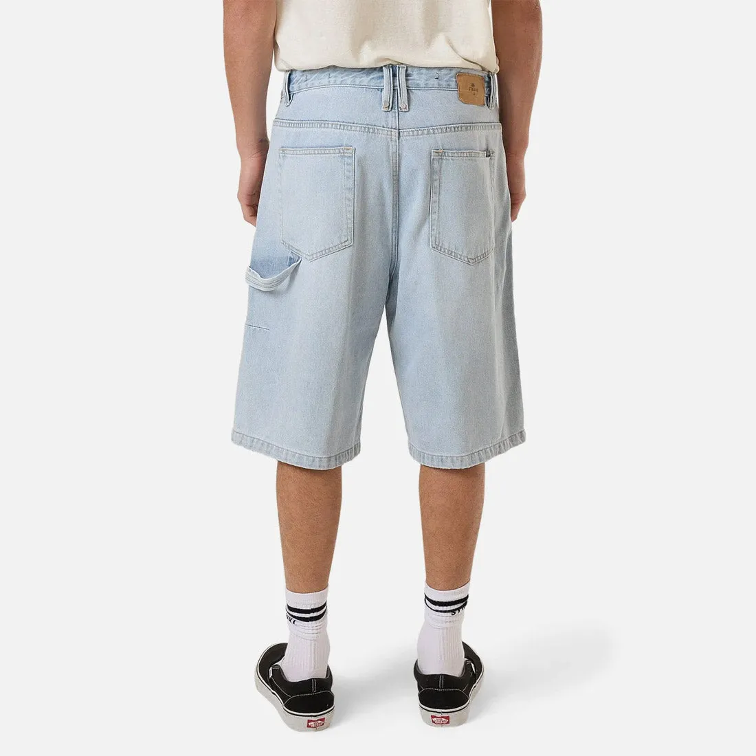 THRILLS Big Slacker Denim Short - Ether Blue