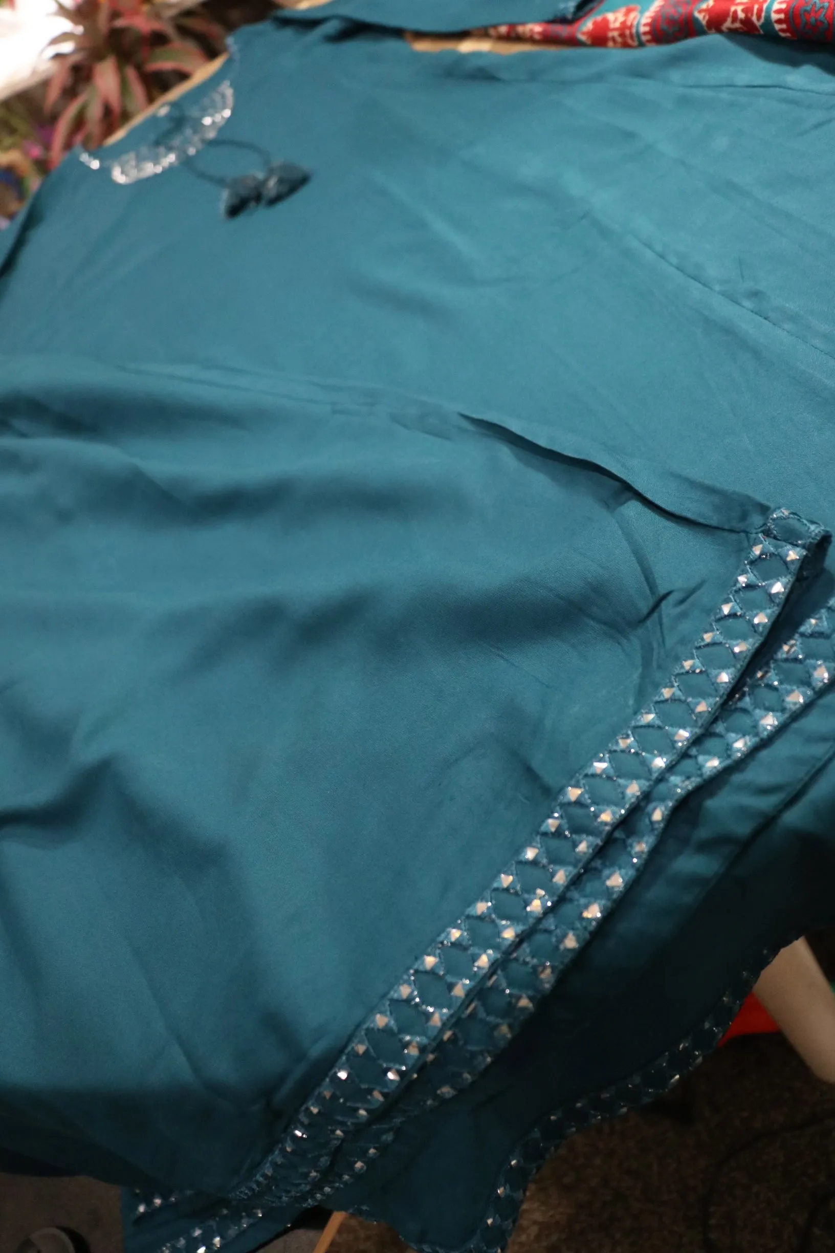 Turquoise three piece set