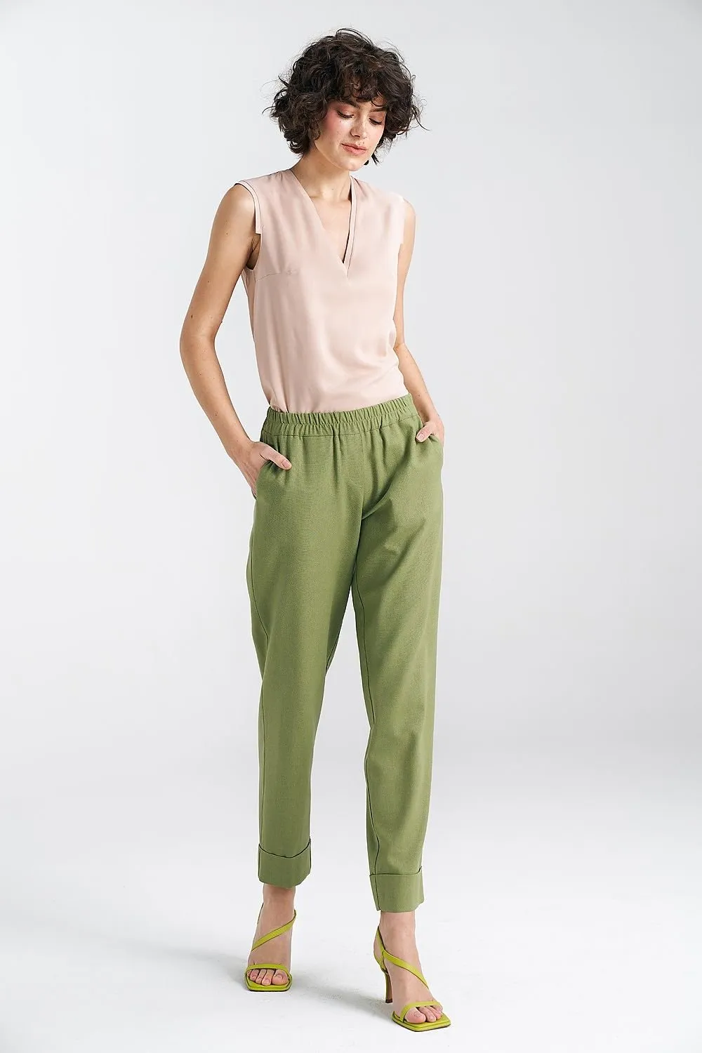 V-Neck Sleeveless Top