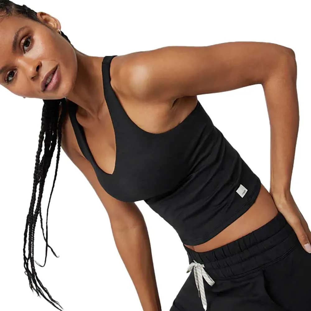 Women's Halo Performance Crop 2.0 - Black Heather