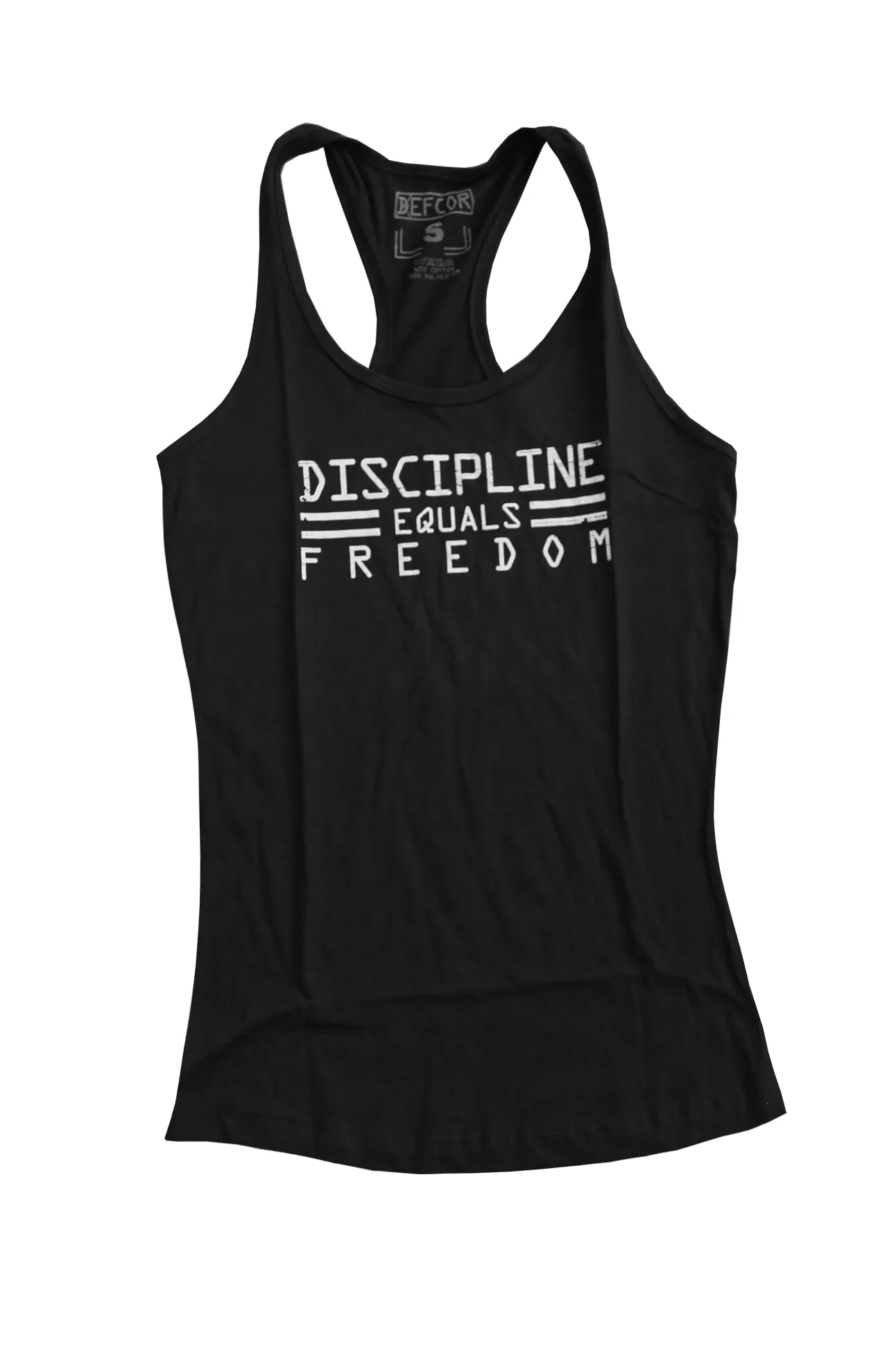 Women's Tank: Discipline equals freedom