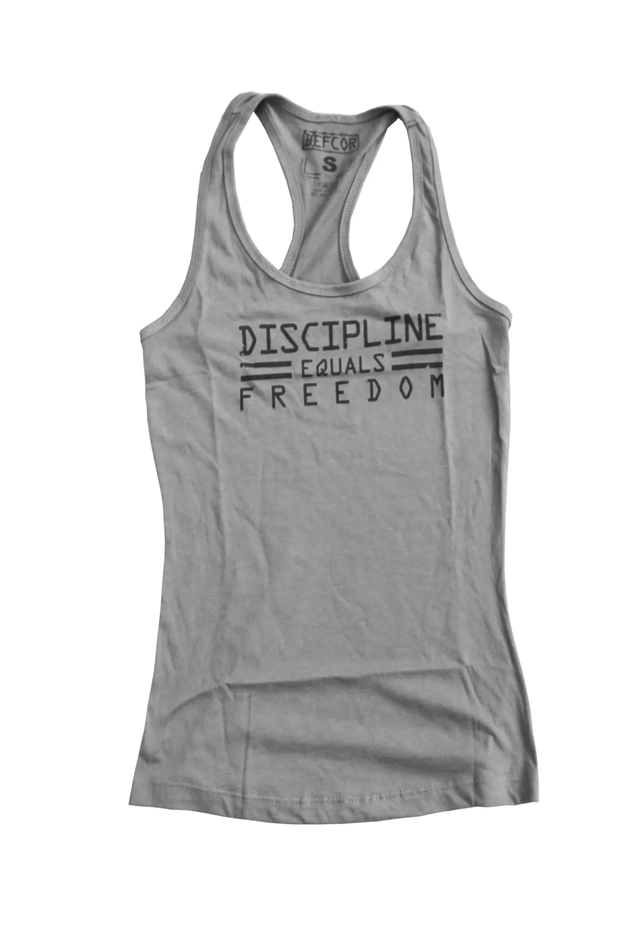 Women's Tank: Discipline equals freedom